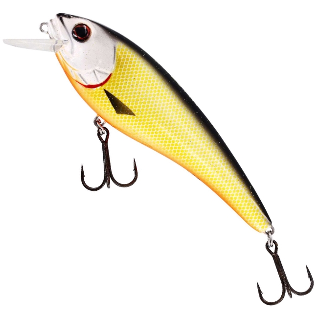 Westin RawBite Crankbait Low Floating Lure - Official Roach