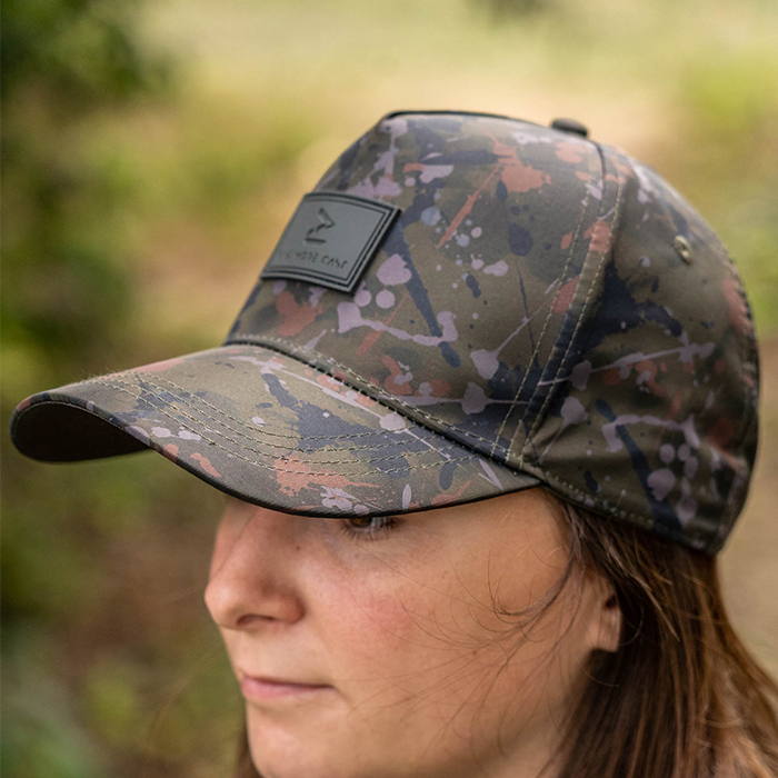 OMC Amur Splash Camo Cap In Use 1