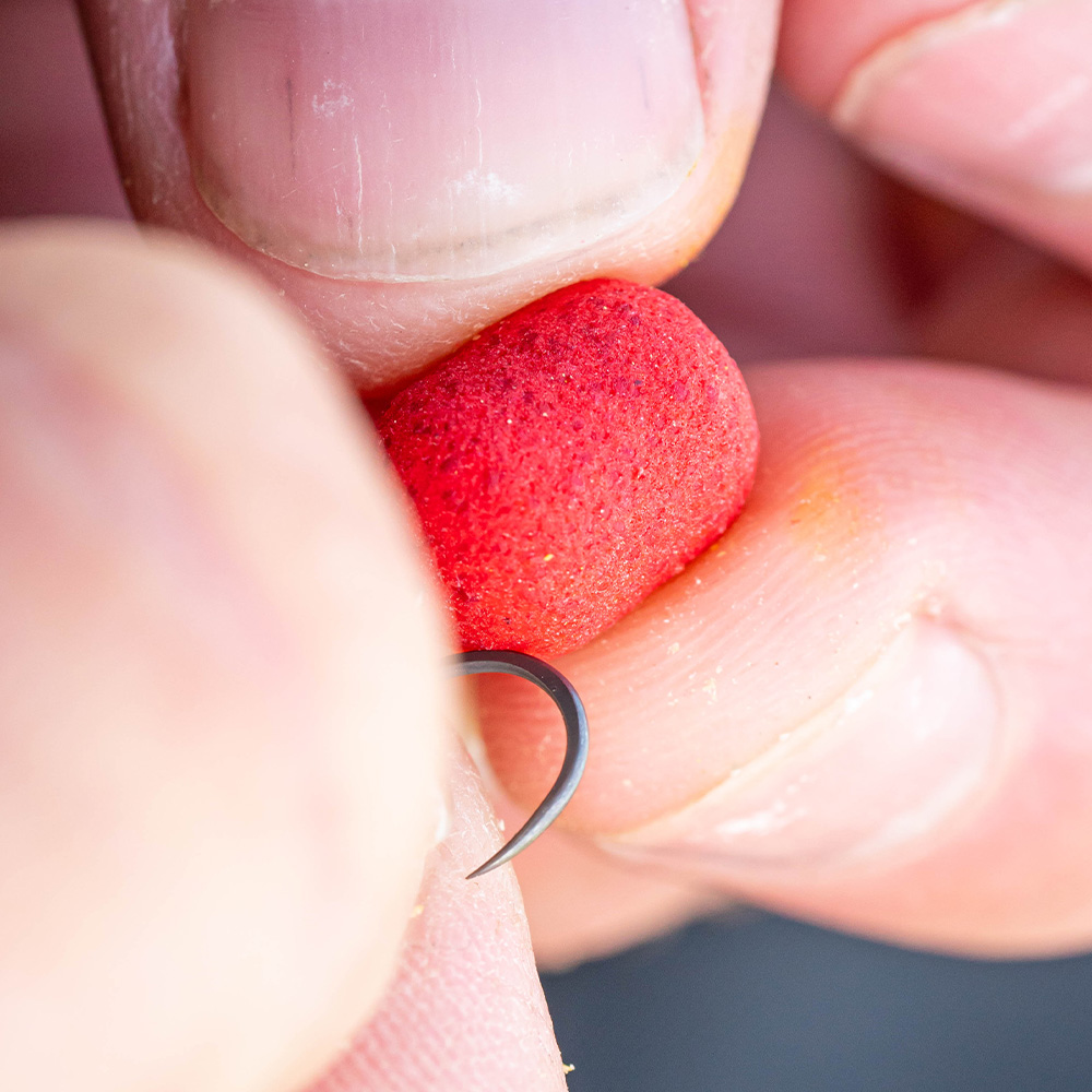 Mainline Match Dumbell Wafters Red Krill In Use 2