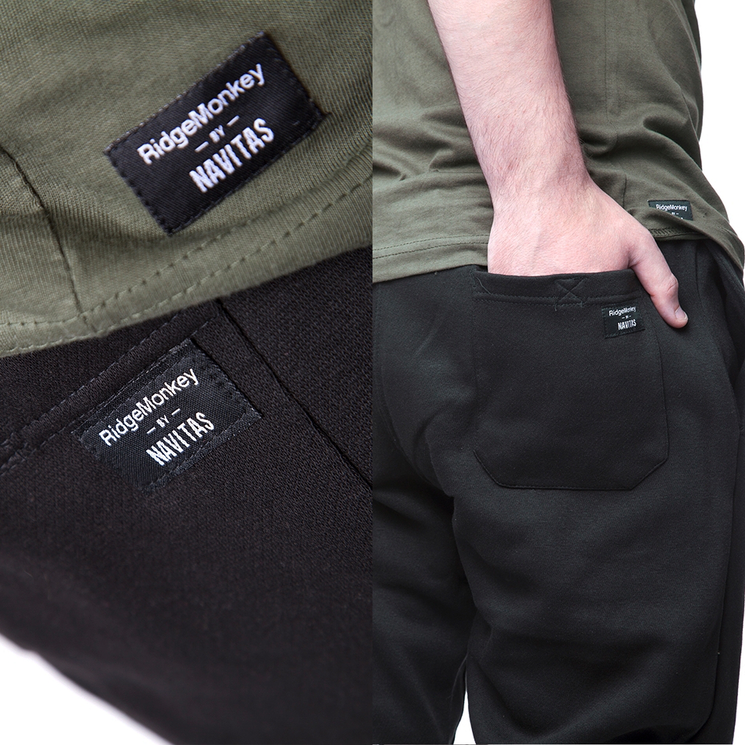 RidgeMonkey Black Joggers 4