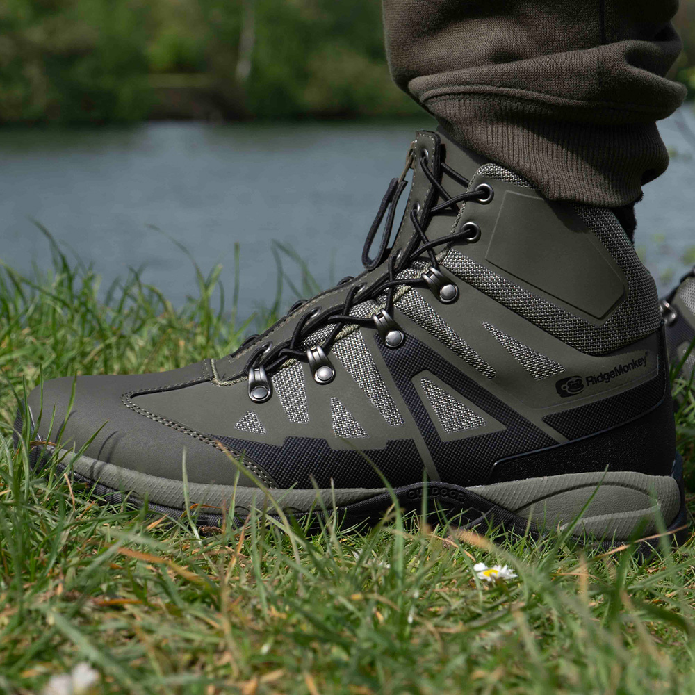 RidgeMonkey APEarel QuickZip All-Weather Boots In Use 6