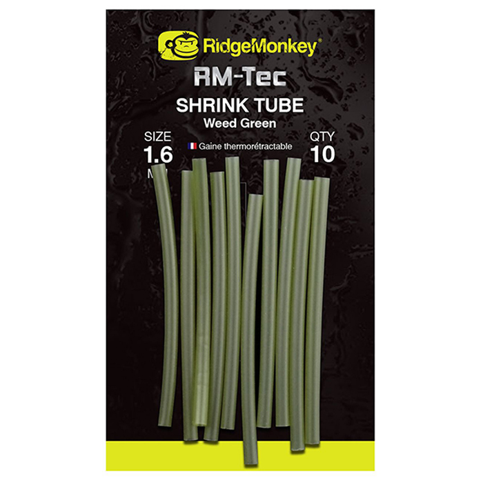 RidgeMonkey RM-Tec Shrink Tube 1.6mm Weed Green