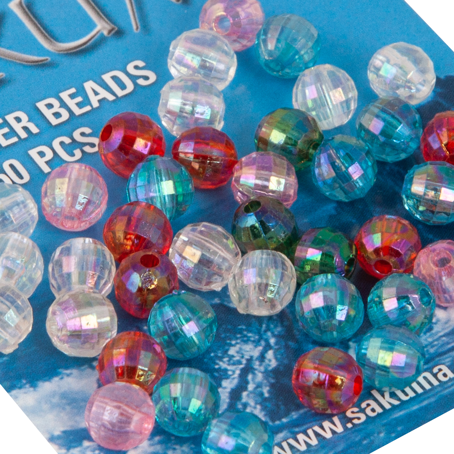 Sakuma Shimmer Beads Close Up