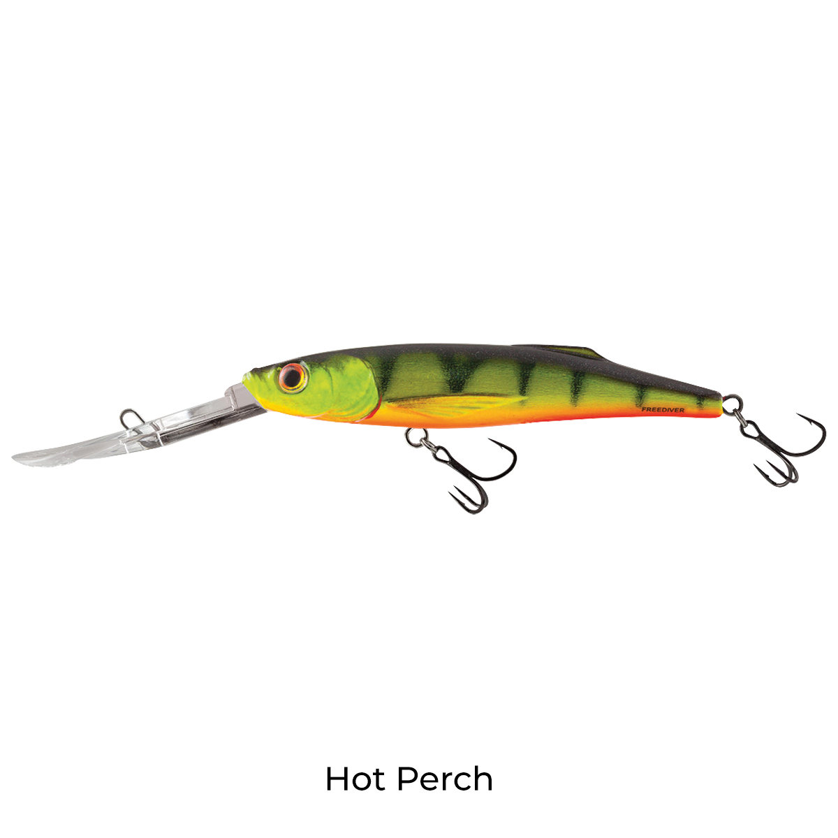 Salmo Freediver Super Deep Runner Lure 7cm Hot Perch