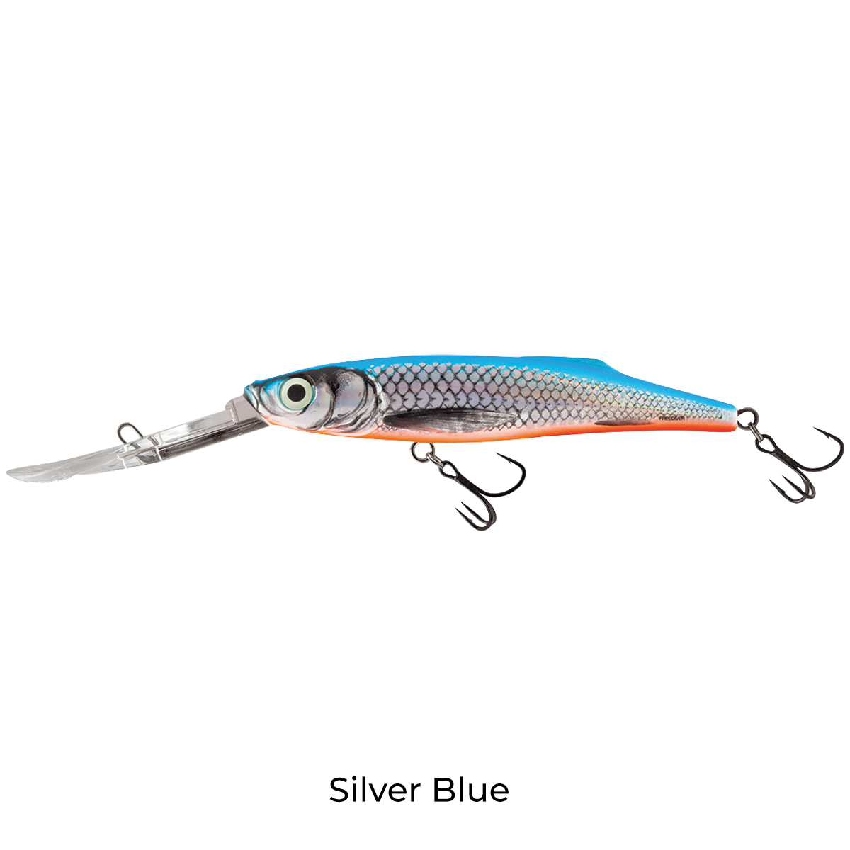 Salmo Freediver Super Deep Runner Lure 7cm Silver Blue