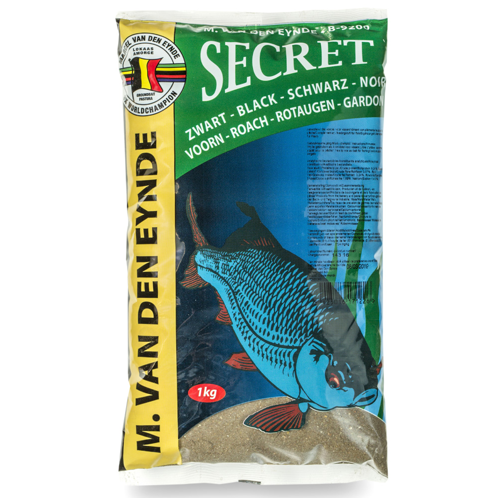 Van Den Eynde Secret Black Groundbait 1kg