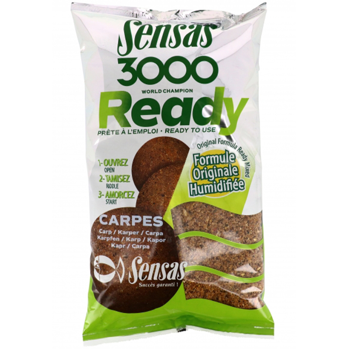 Sensas 3000 Ready Carp Groundbait
