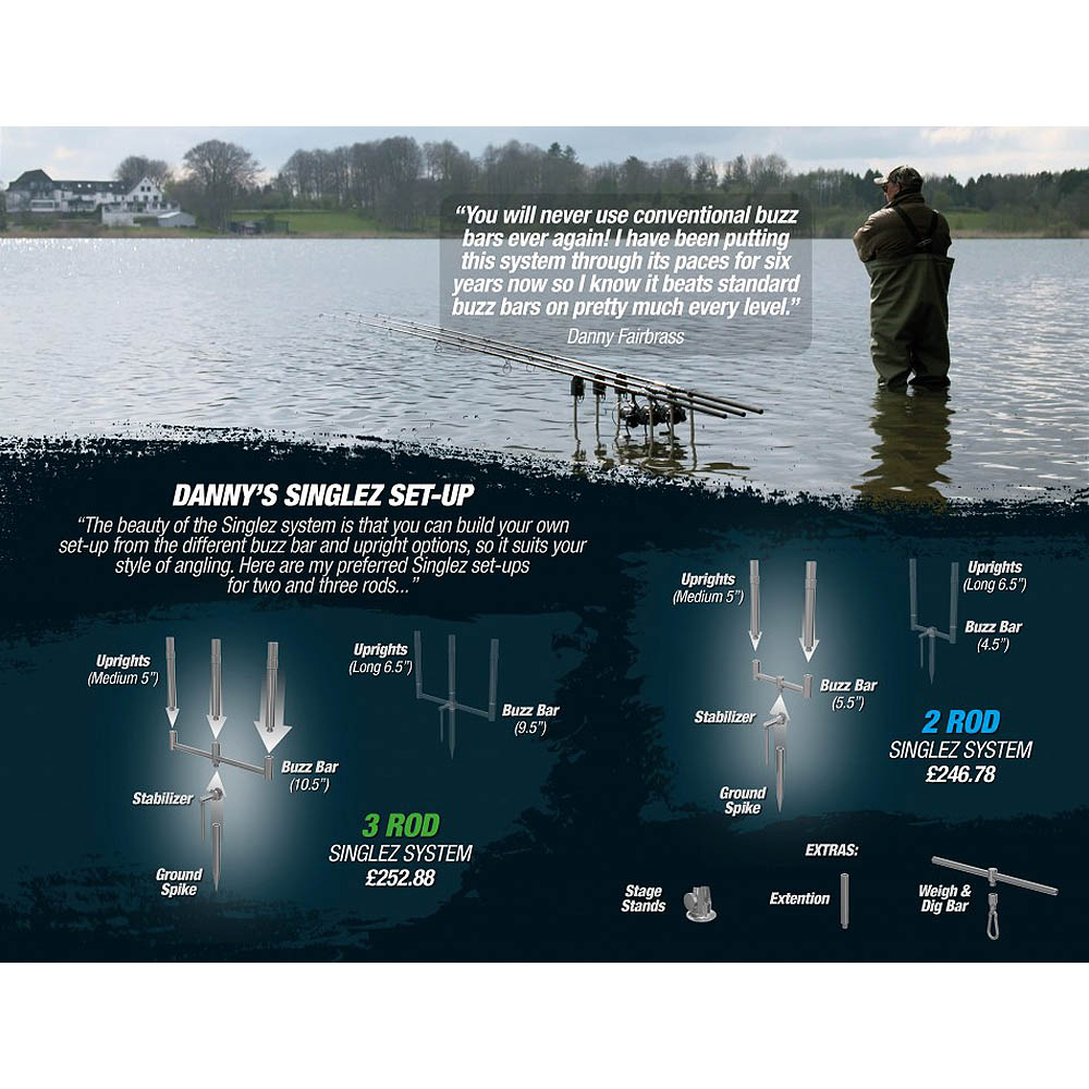 Korda Singlez 3 Rod Buzz Bar 5