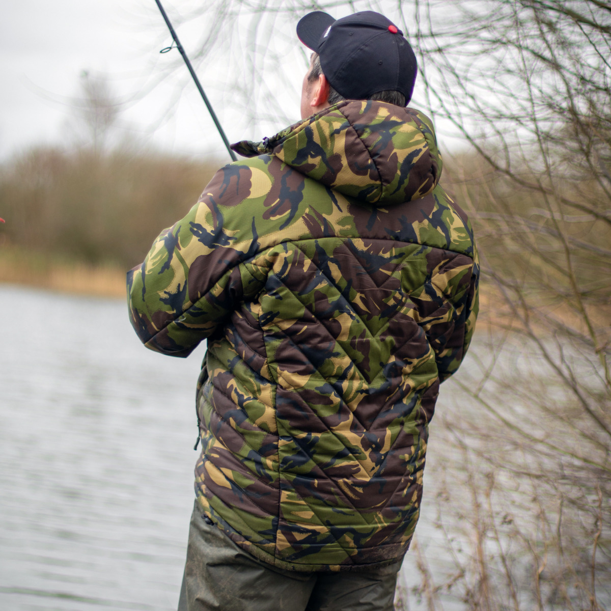 Snugpak SJ9 DPM Fishing Jacket In Use 1