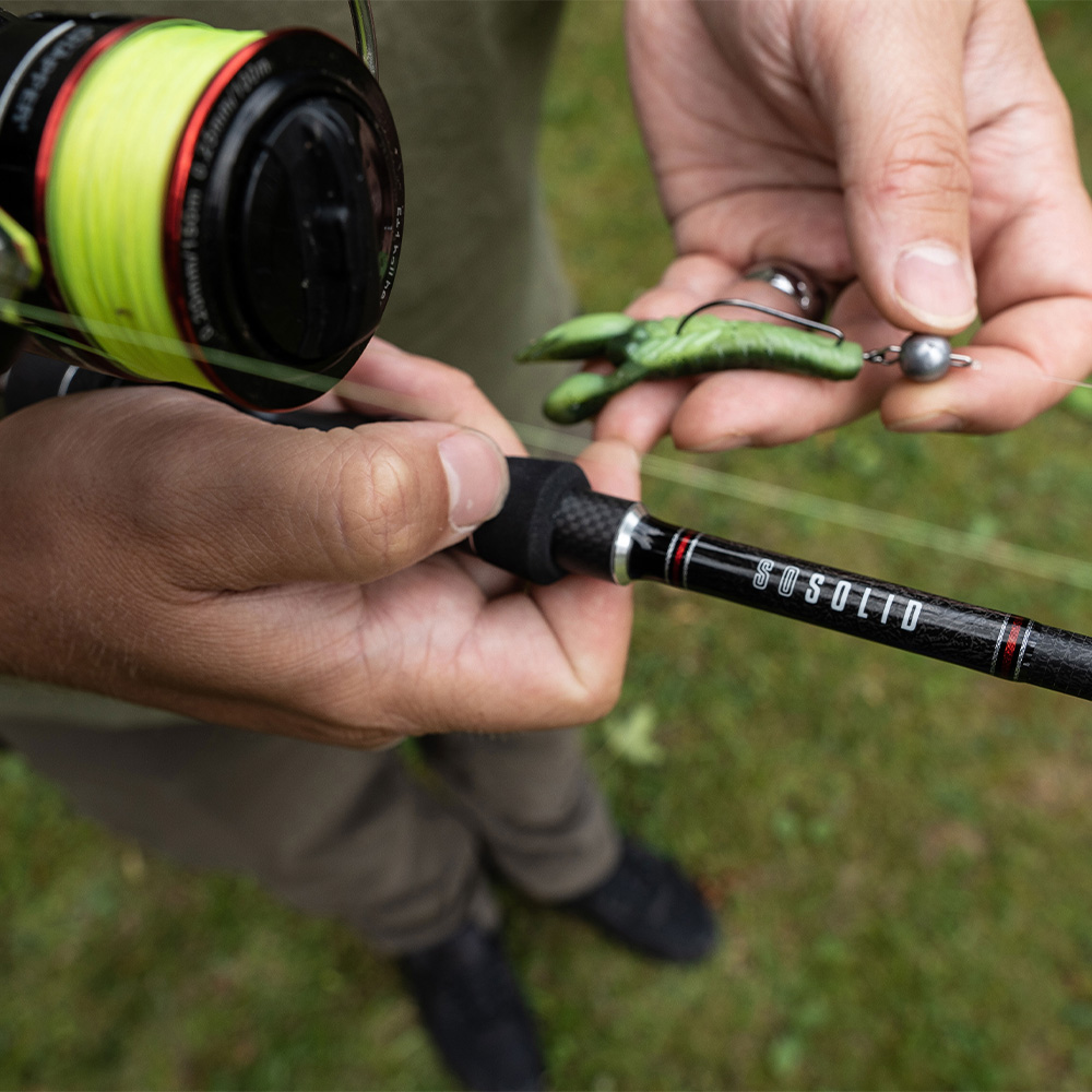 Korum Snapper So Solid Fishing Rod In Use 2