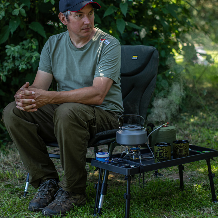 Solar Bankmaster Guest Fishing Chair In Use  2