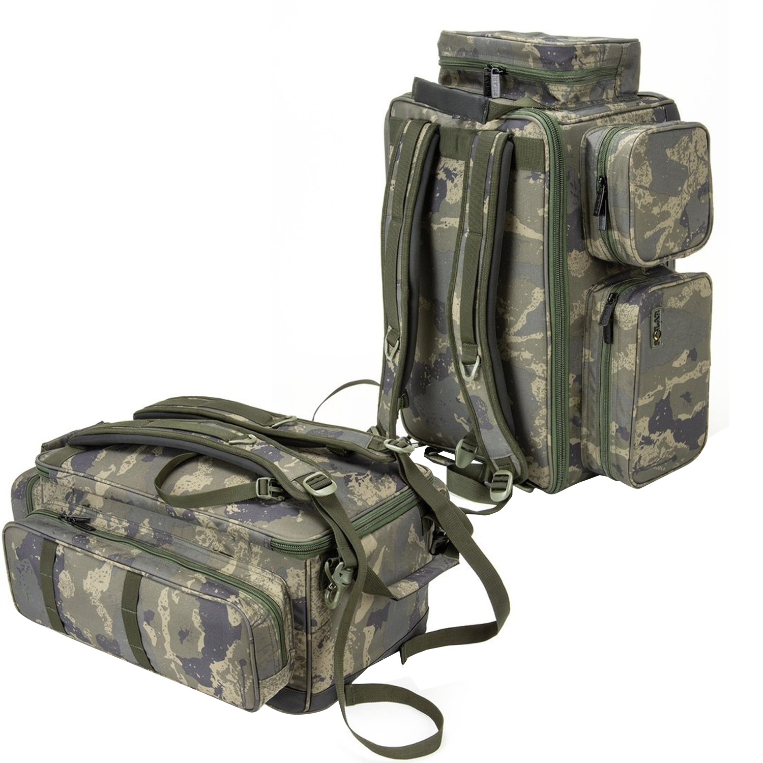 Solar Undercover Camo Fishing Ruckbag