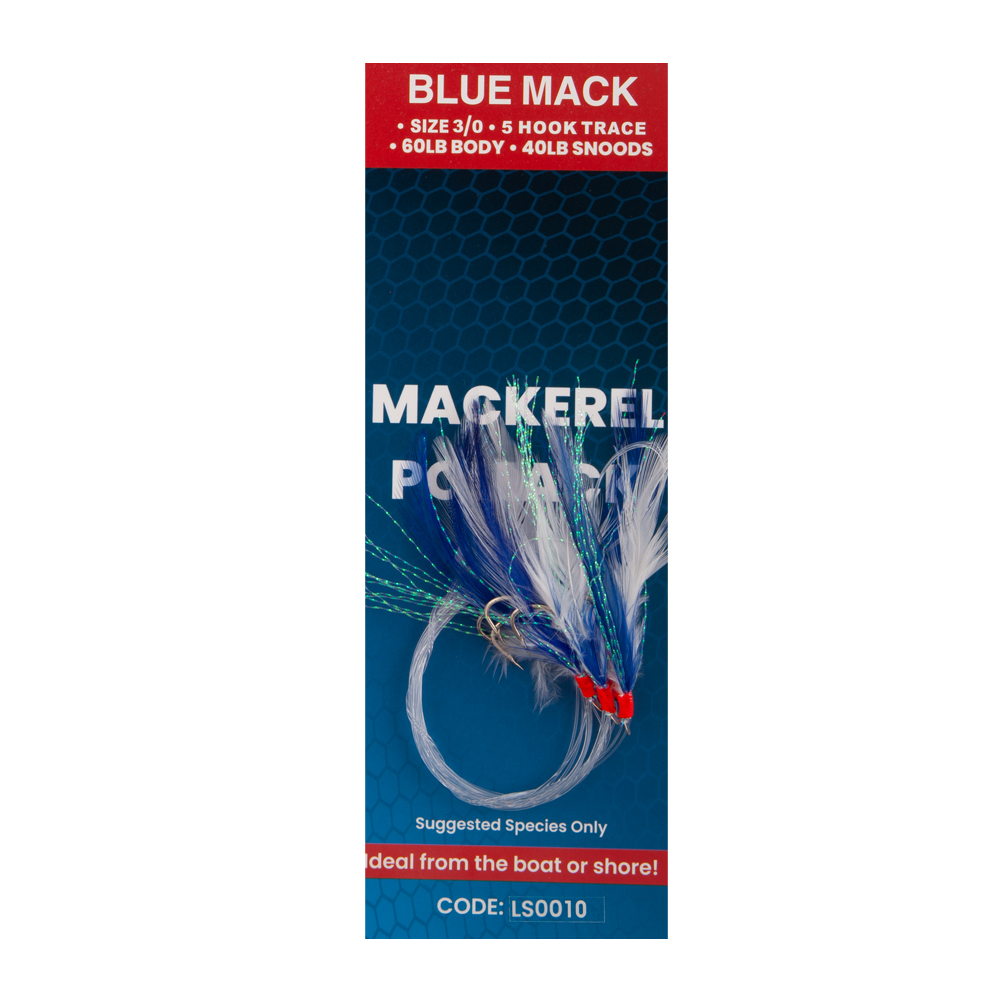 Sonik 5 Hook Blue Mack Fishing Attractor Trace 1