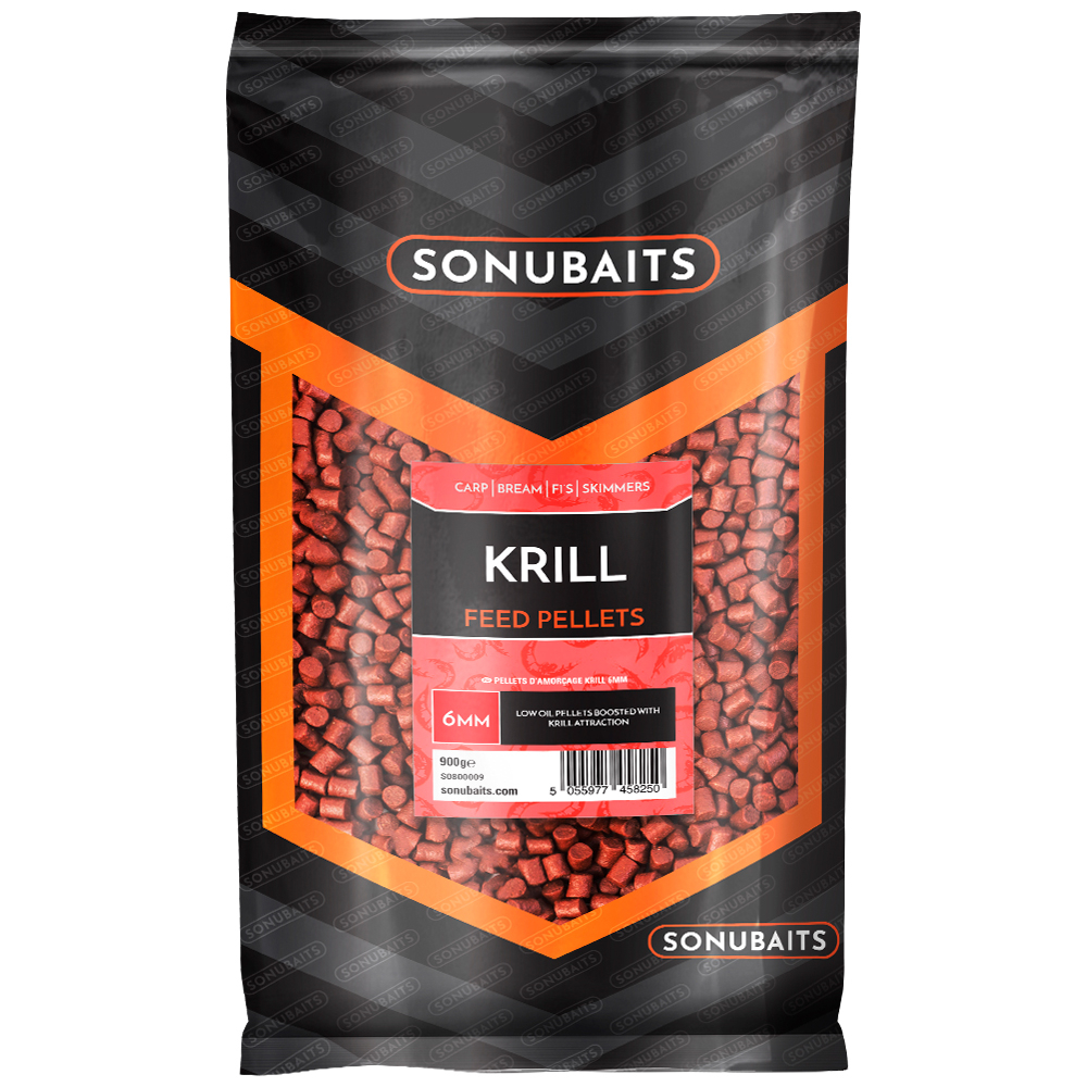 SonuBaits Feed Pellets Krill 6mm