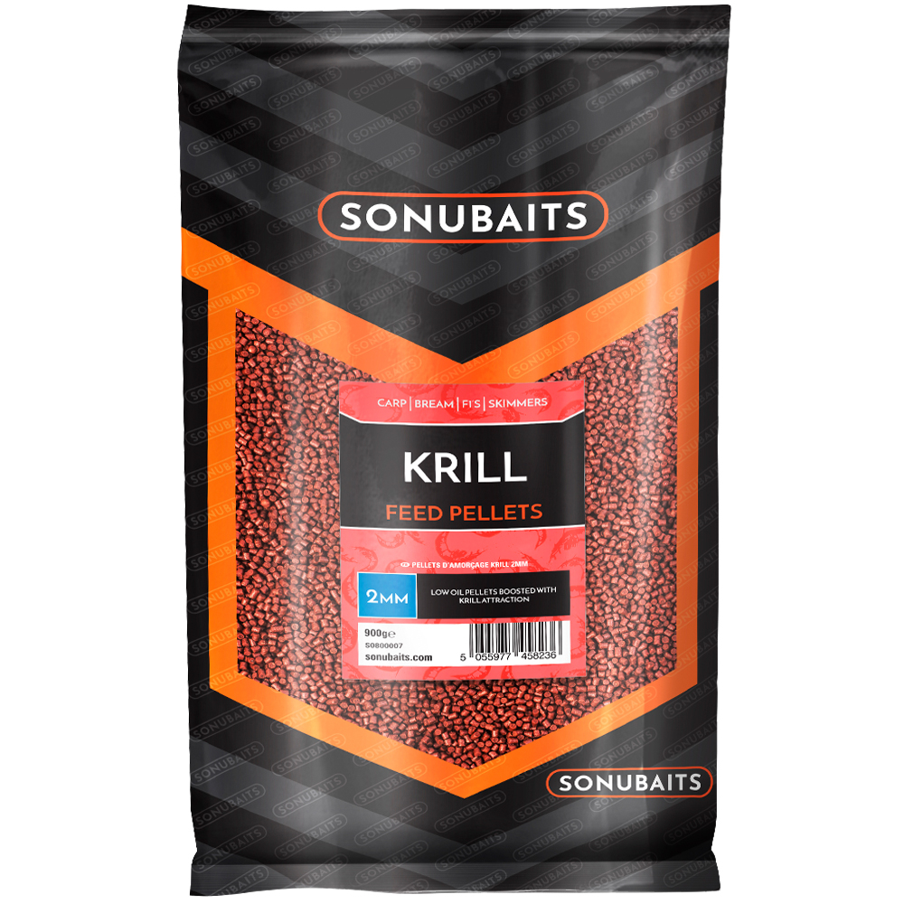 SonuBaits Feed Pellets Krill 2mm