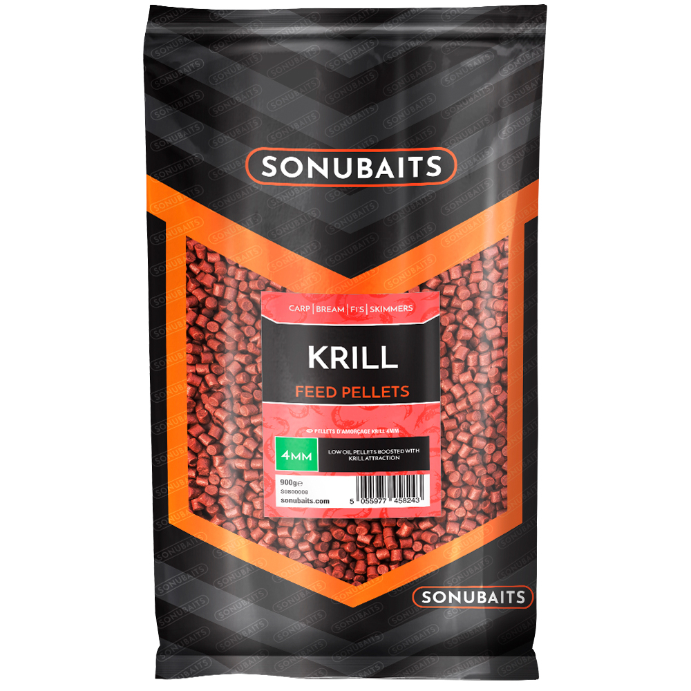 SonuBaits Feed Pellets Krill 4mm