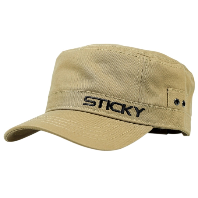 Sticky Baits Khaki Military Cap