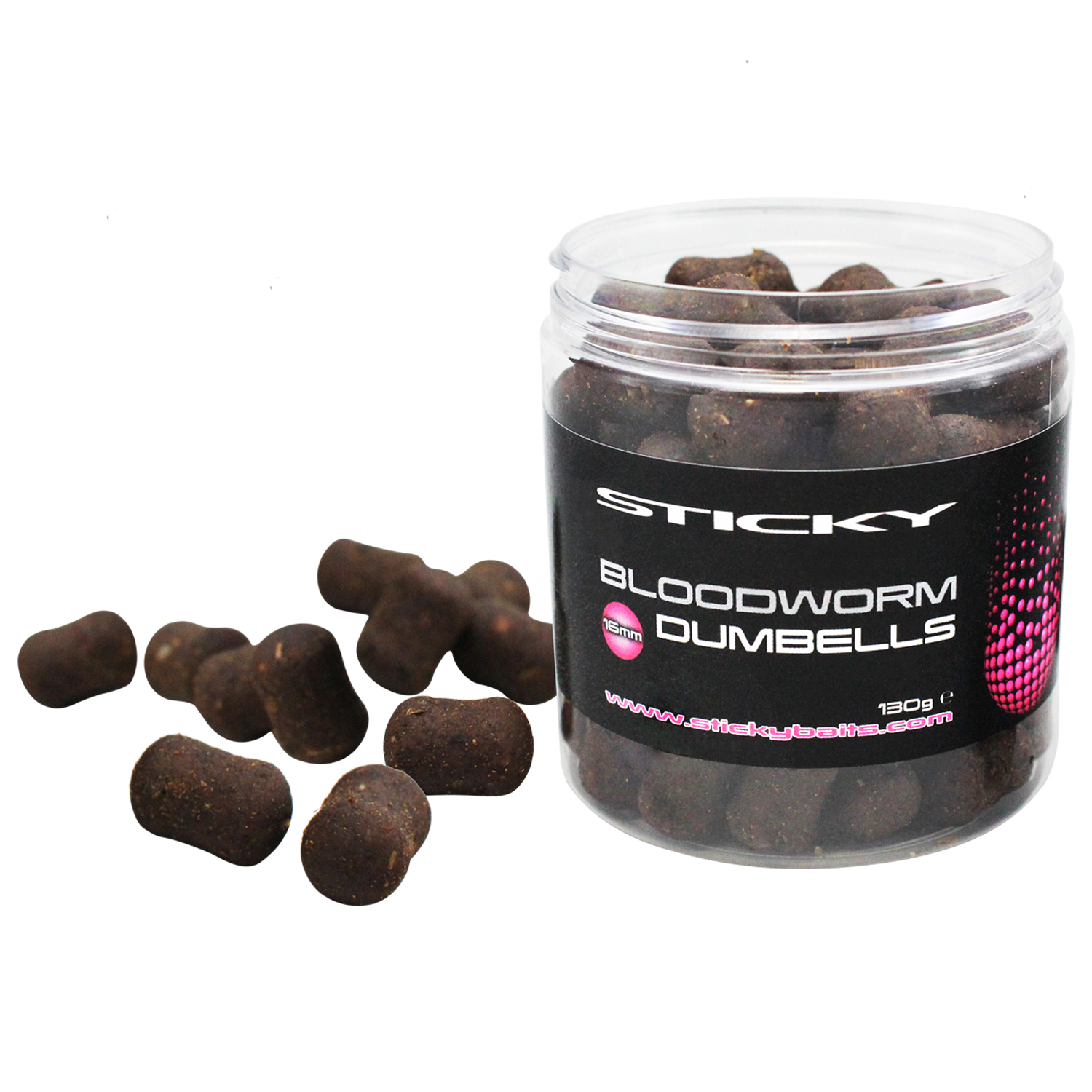 Sticky Bloodworm Dumbell