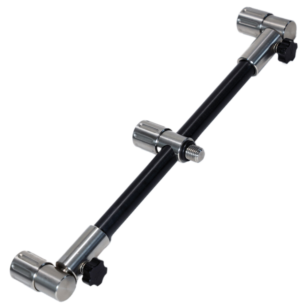 Summit Black Aluminium & Stainless 3 Rod Adjustable Buzz Bars Back