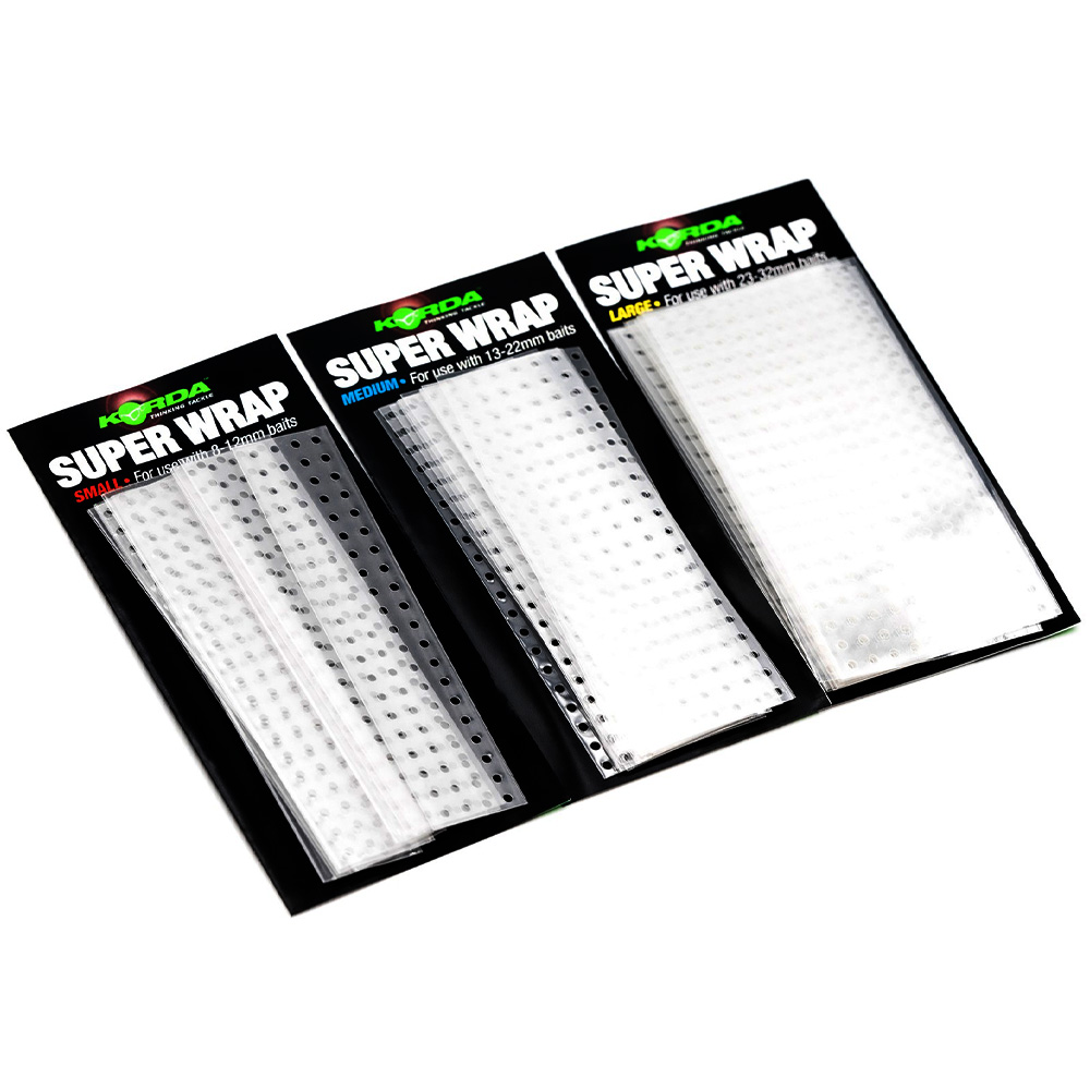 Korda Super Shrink Fishing Wrap Sizes