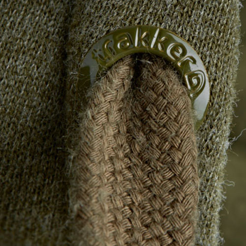 Trakker Aztec Fishing Hoodie Close Up 1