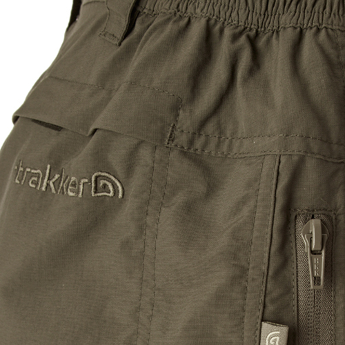 Trakker Quick-dry Combat Fishing Trousers Close Up Material