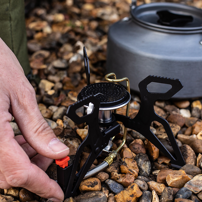 Advanta Discovery Supernova 3000 Fishing Stove In Use 8