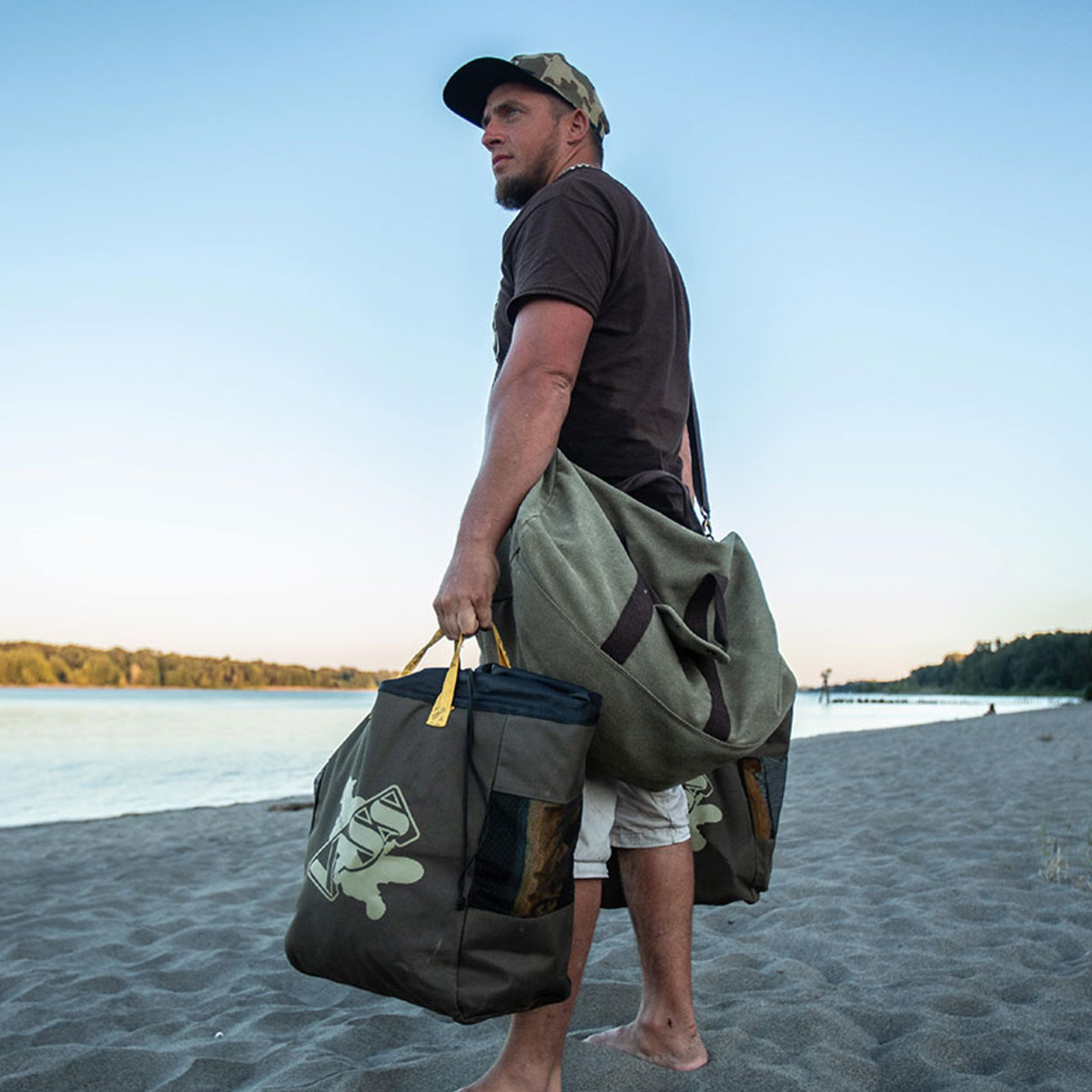 Vass Wader Bag In Use 2