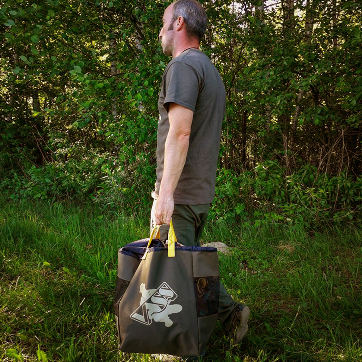 Vass Wader Bag In Use 4