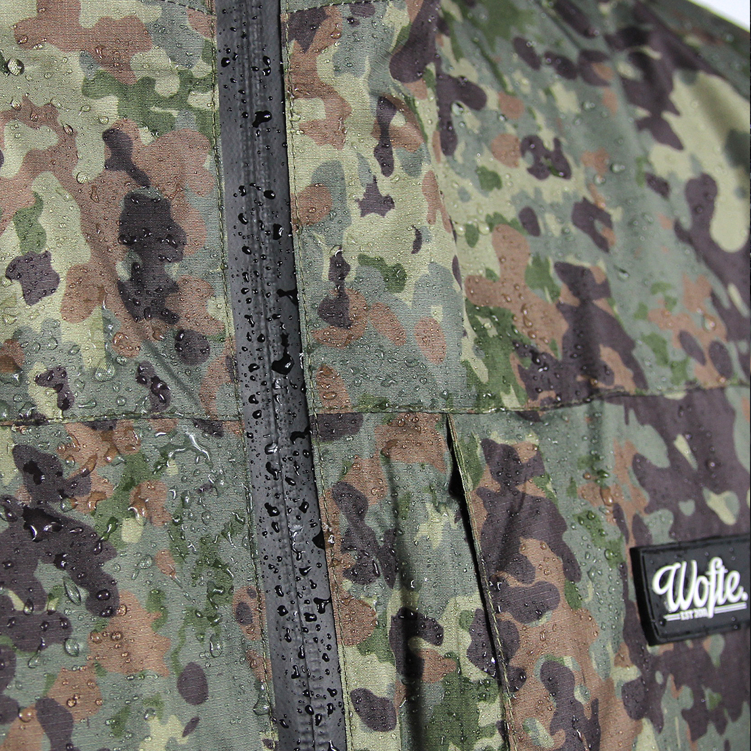 Wofte Flecktarn Softshell Jacket Waterproof