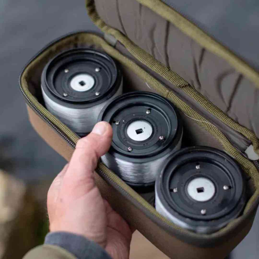 Spools in a case